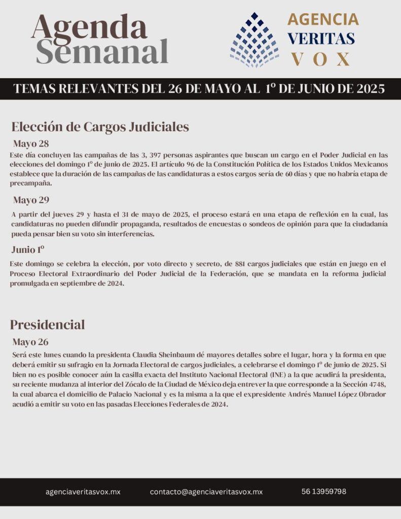 thumbnail of AVV Agenda Semanal del 26 de mayop al 1 de junio